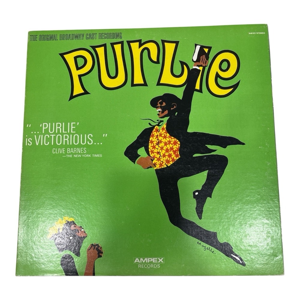 Gary Geld–Purlie The Original Broadway Cast Recording LP-Ampex-A40101